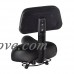 AlveyTech Deluxe Comfort Bike Saddle Seat with Backrest - B01GW1EW3G
